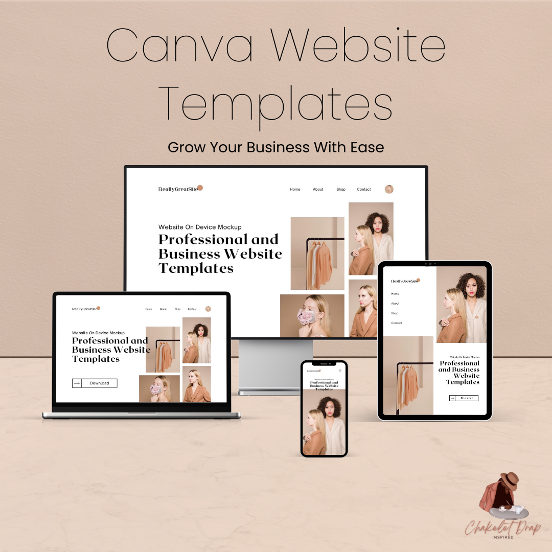 CANVA WEBSITE TEMPLATES